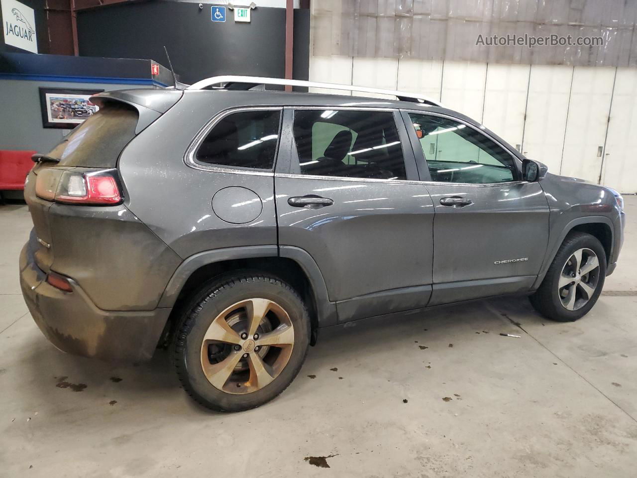 2019 Jeep Cherokee Limited Gray vin: 1C4PJMDX9KD469108