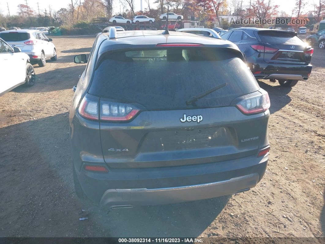 2021 Jeep Cherokee Limited 4x4 Серый vin: 1C4PJMDX9MD148155