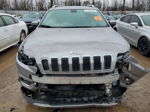 2019 Jeep Cherokee Limited Silver vin: 1C4PJMDXXKD161459