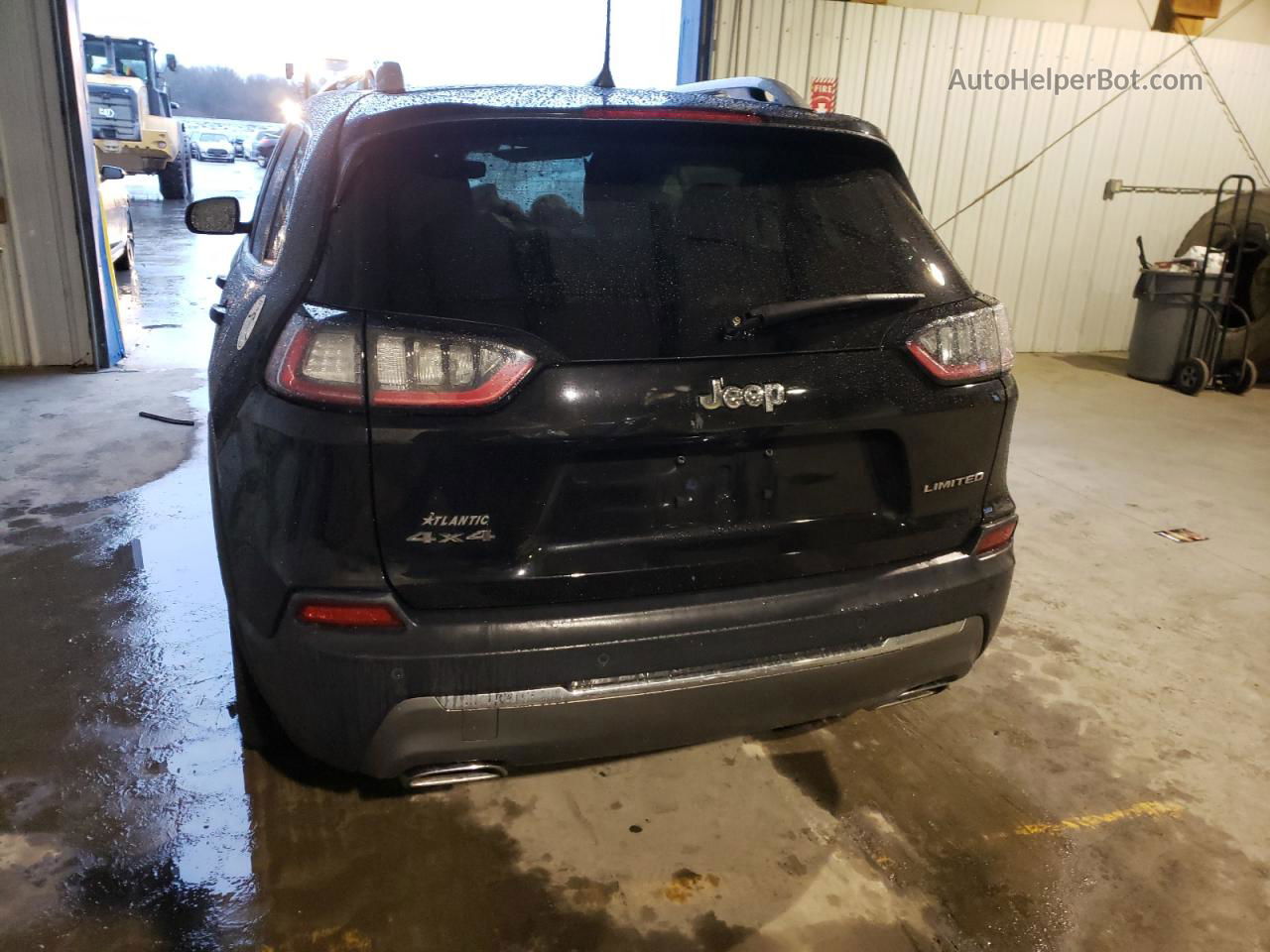 2019 Jeep Cherokee Limited Black vin: 1C4PJMDXXKD294450