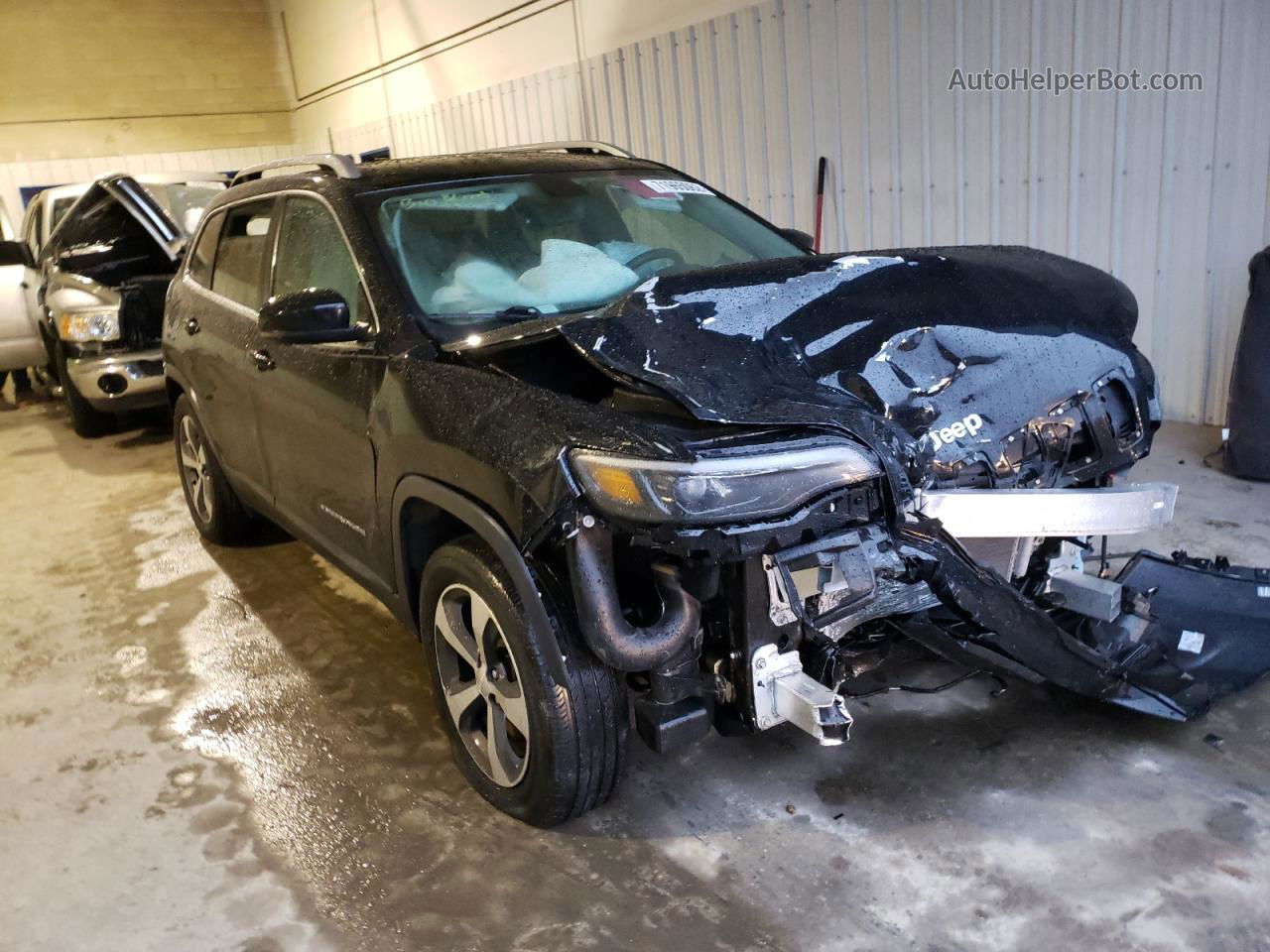 2019 Jeep Cherokee Limited Черный vin: 1C4PJMDXXKD294450