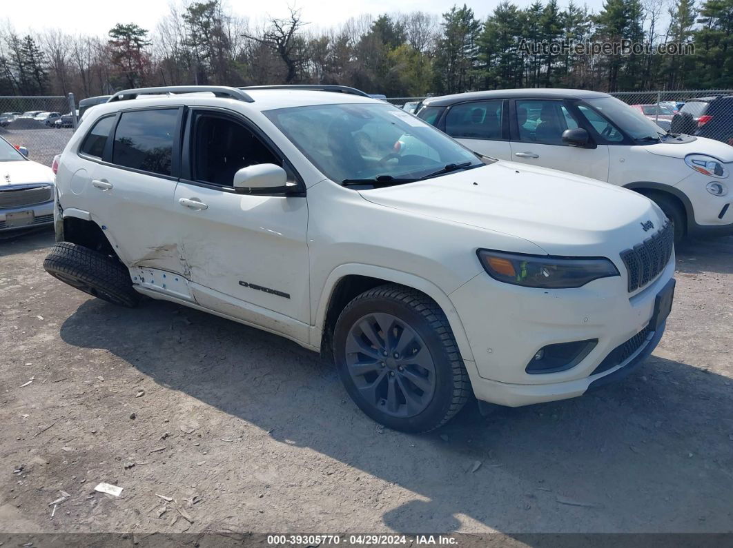 2019 Jeep Cherokee High Altitude 4x4 Белый vin: 1C4PJMDXXKD335935