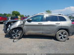 2019 Jeep Cherokee Limited 4x4 Silver vin: 1C4PJMDXXKD356722