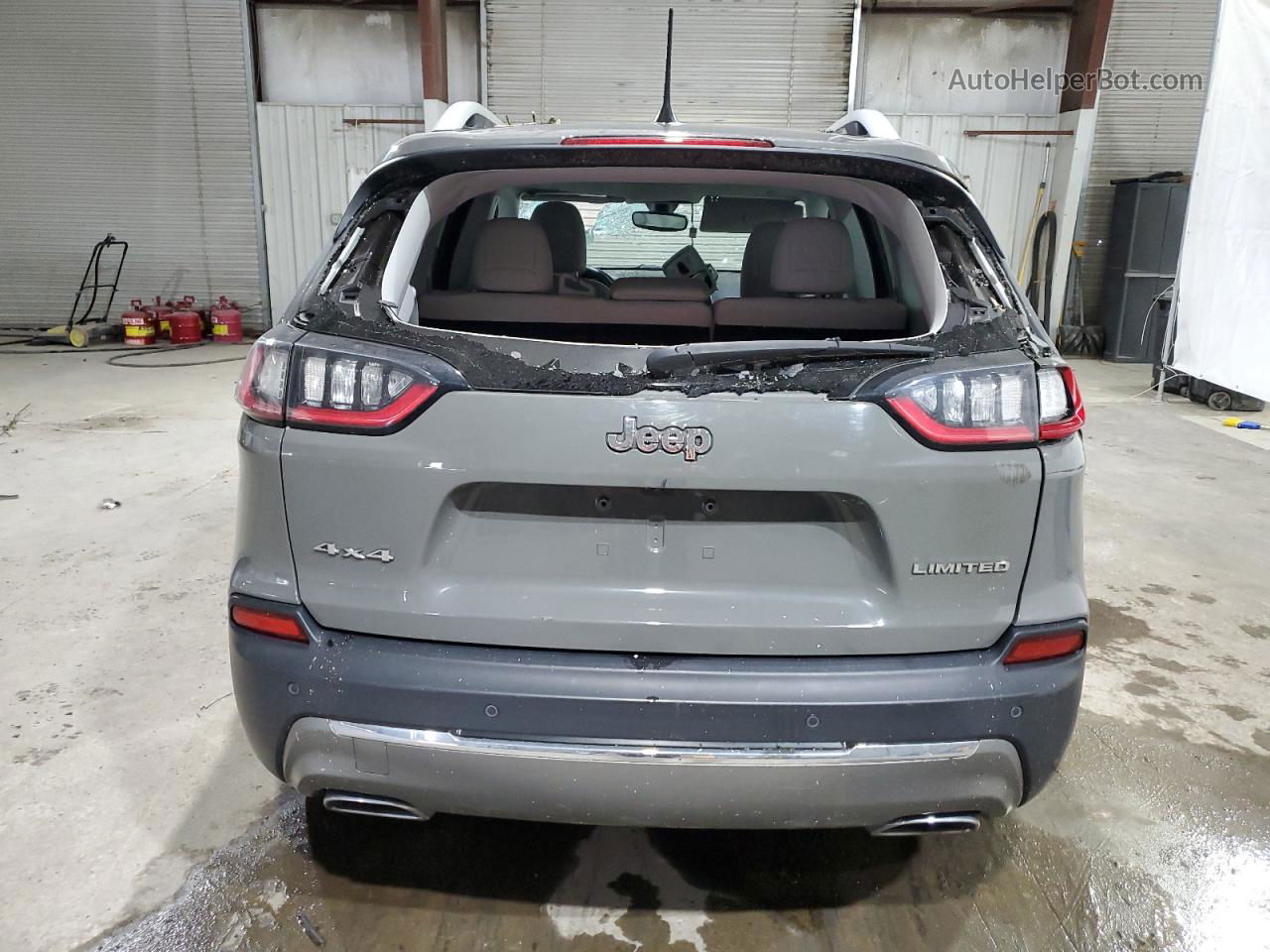 2019 Jeep Cherokee Limited Charcoal vin: 1C4PJMDXXKD390689