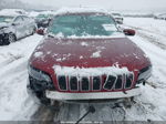 2019 Jeep Cherokee Limited 4x4 Red vin: 1C4PJMDXXKD409841