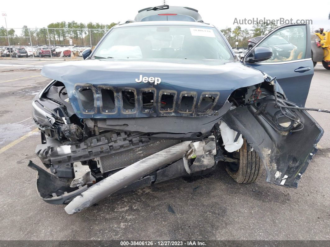 2019 Jeep Cherokee Limited 4x4 Blue vin: 1C4PJMDXXKD441169