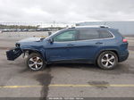 2019 Jeep Cherokee Limited 4x4 Blue vin: 1C4PJMDXXKD441169