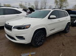 2019 Jeep Cherokee Limited White vin: 1C4PJMDXXKD442113