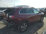 2019 Jeep Cherokee Limited Burgundy vin: 1C4PJMDXXKD459252