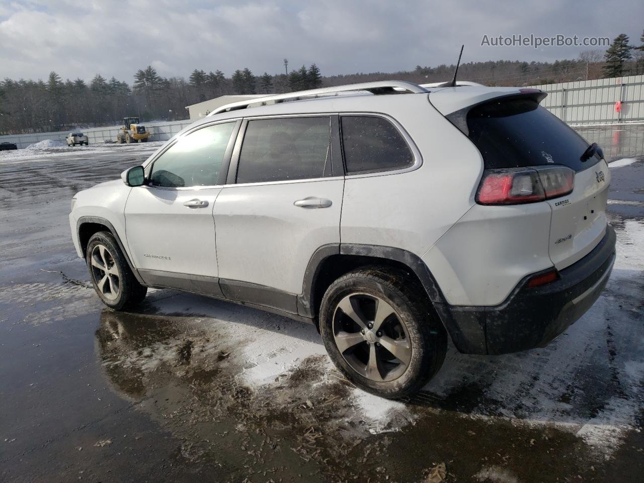 2019 Jeep Cherokee Limited Белый vin: 1C4PJMDXXKD491957