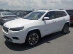 2019 Jeep Cherokee Overland White vin: 1C4PJMJX9KD225480