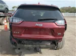 2019 Jeep Cherokee Overland Maroon vin: 1C4PJMJX9KD482929