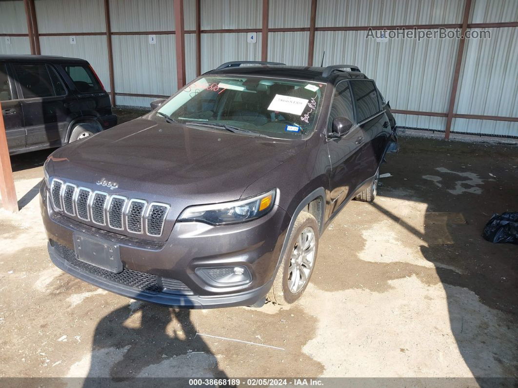 2019 Jeep Cherokee Latitude Plus 4x4 Gray vin: 1C4PJMLB0KD126371