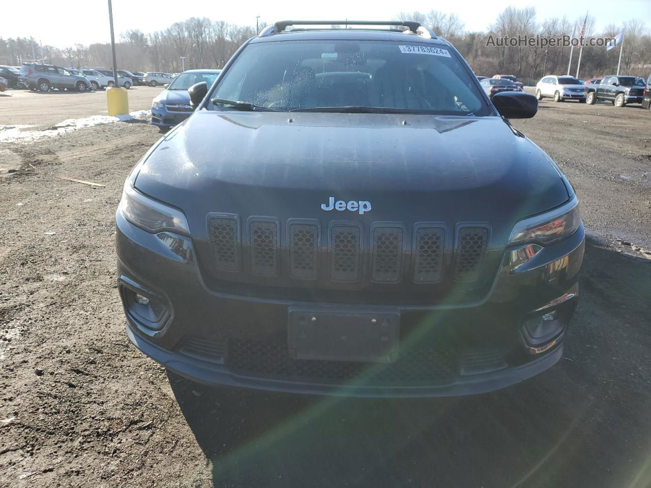 2019 Jeep Cherokee Latitude Plus Black vin: 1C4PJMLB0KD194704