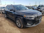 2019 Jeep Cherokee Latitude Plus Черный vin: 1C4PJMLB0KD261737