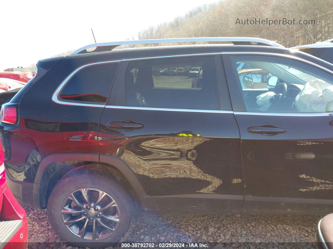 2019 Jeep Cherokee Latitude Plus 4x4 Black vin: 1C4PJMLB0KD374331