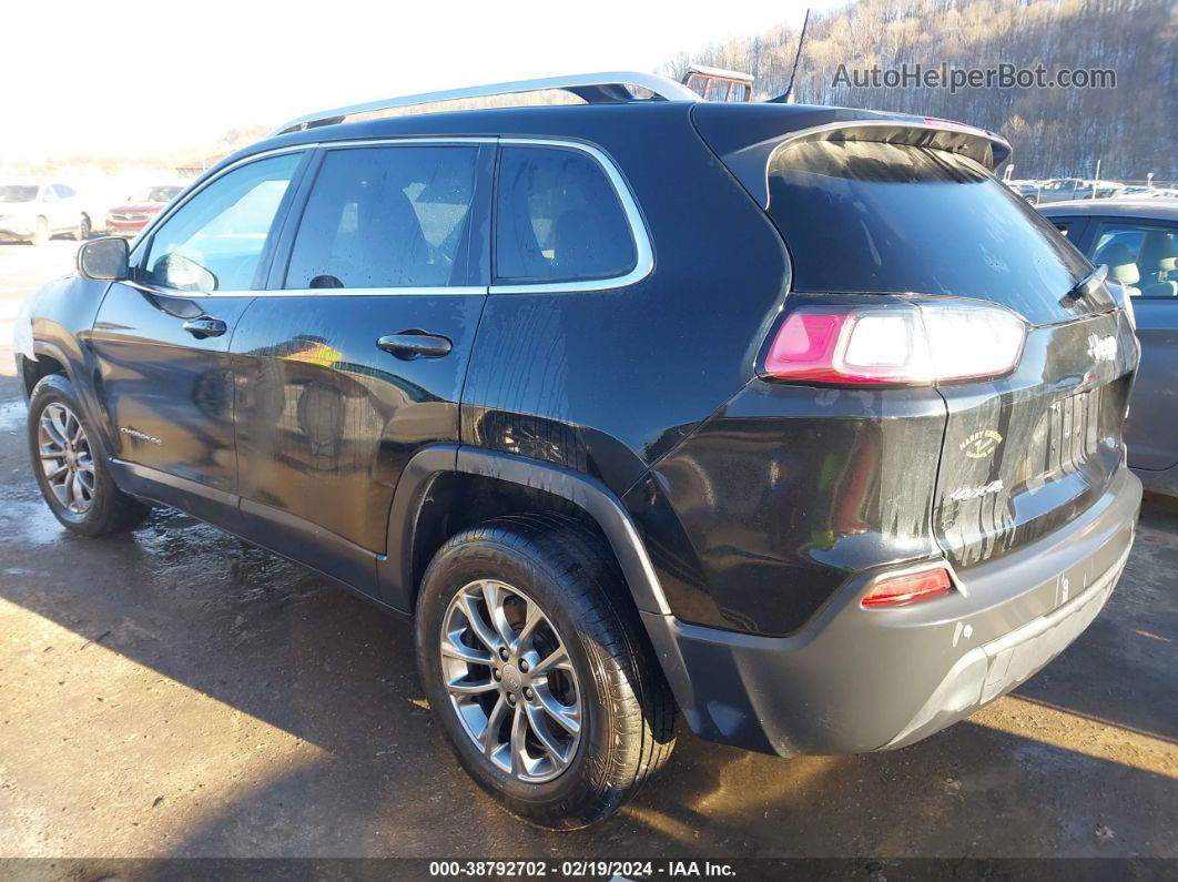 2019 Jeep Cherokee Latitude Plus 4x4 Black vin: 1C4PJMLB0KD374331