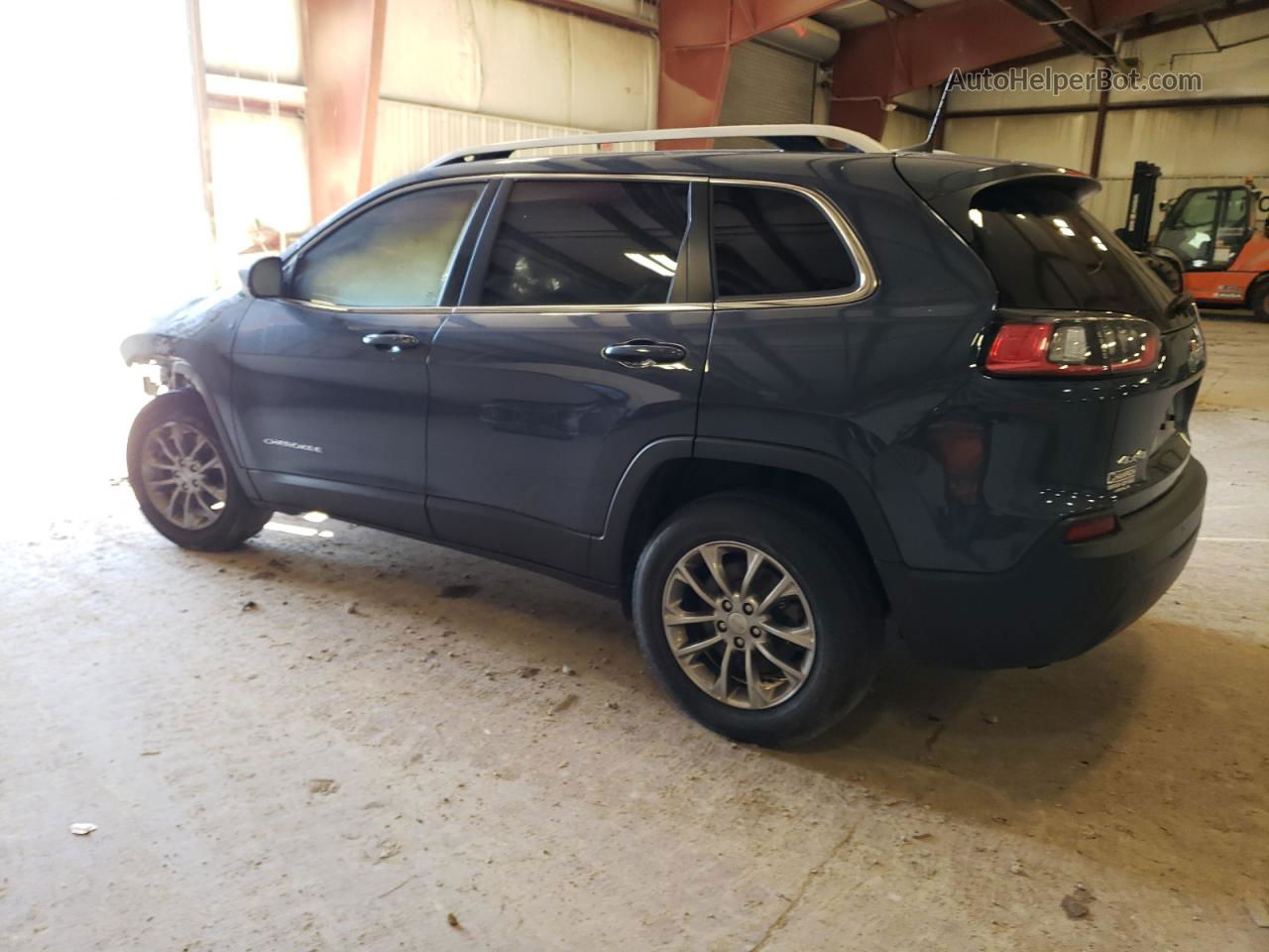 2019 Jeep Cherokee Latitude Plus Blue vin: 1C4PJMLB0KD418103