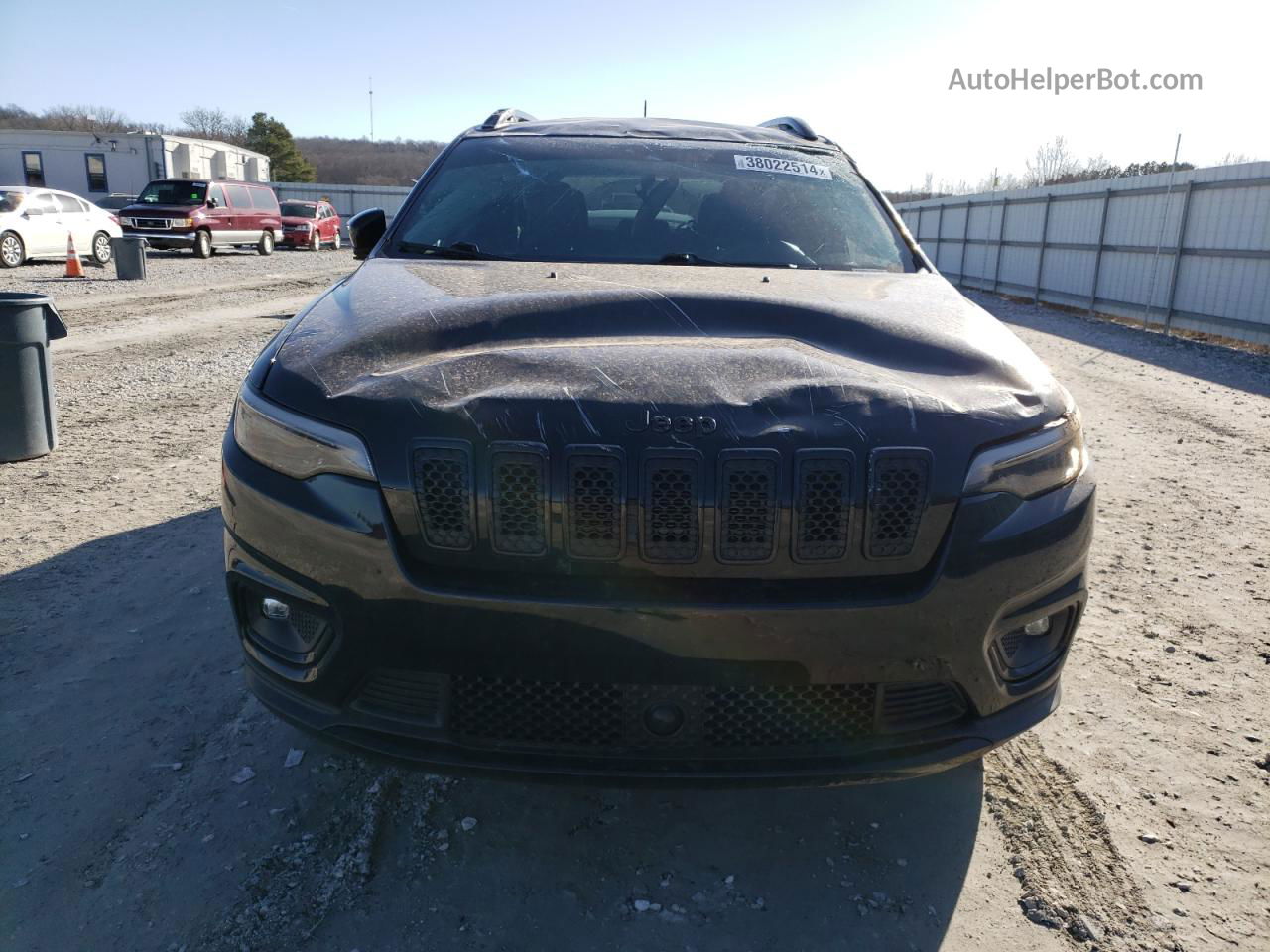 2021 Jeep Cherokee Latitude Plus Black vin: 1C4PJMLB0MD136420