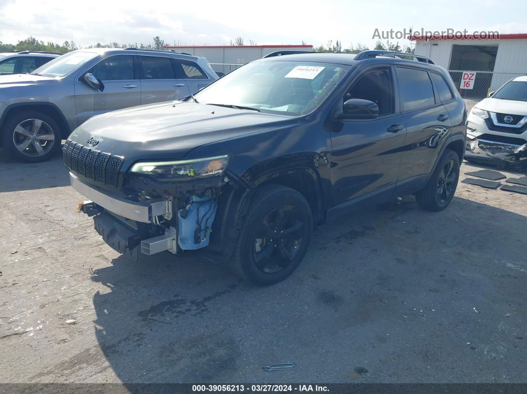 2021 Jeep Cherokee Altitude 4x4 Black vin: 1C4PJMLB0MD157588