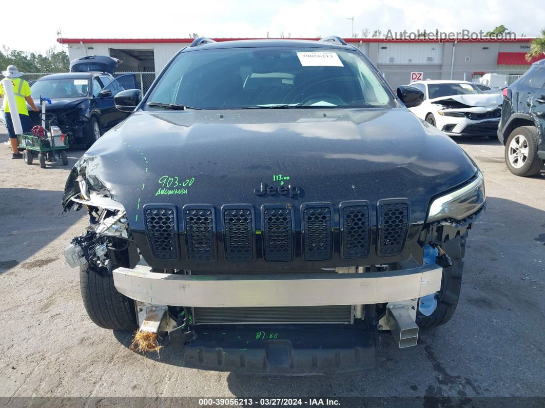 2021 Jeep Cherokee Altitude 4x4 Black vin: 1C4PJMLB0MD157588