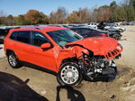 2021 Jeep Cherokee Latitude Plus Orange vin: 1C4PJMLB0MD168185