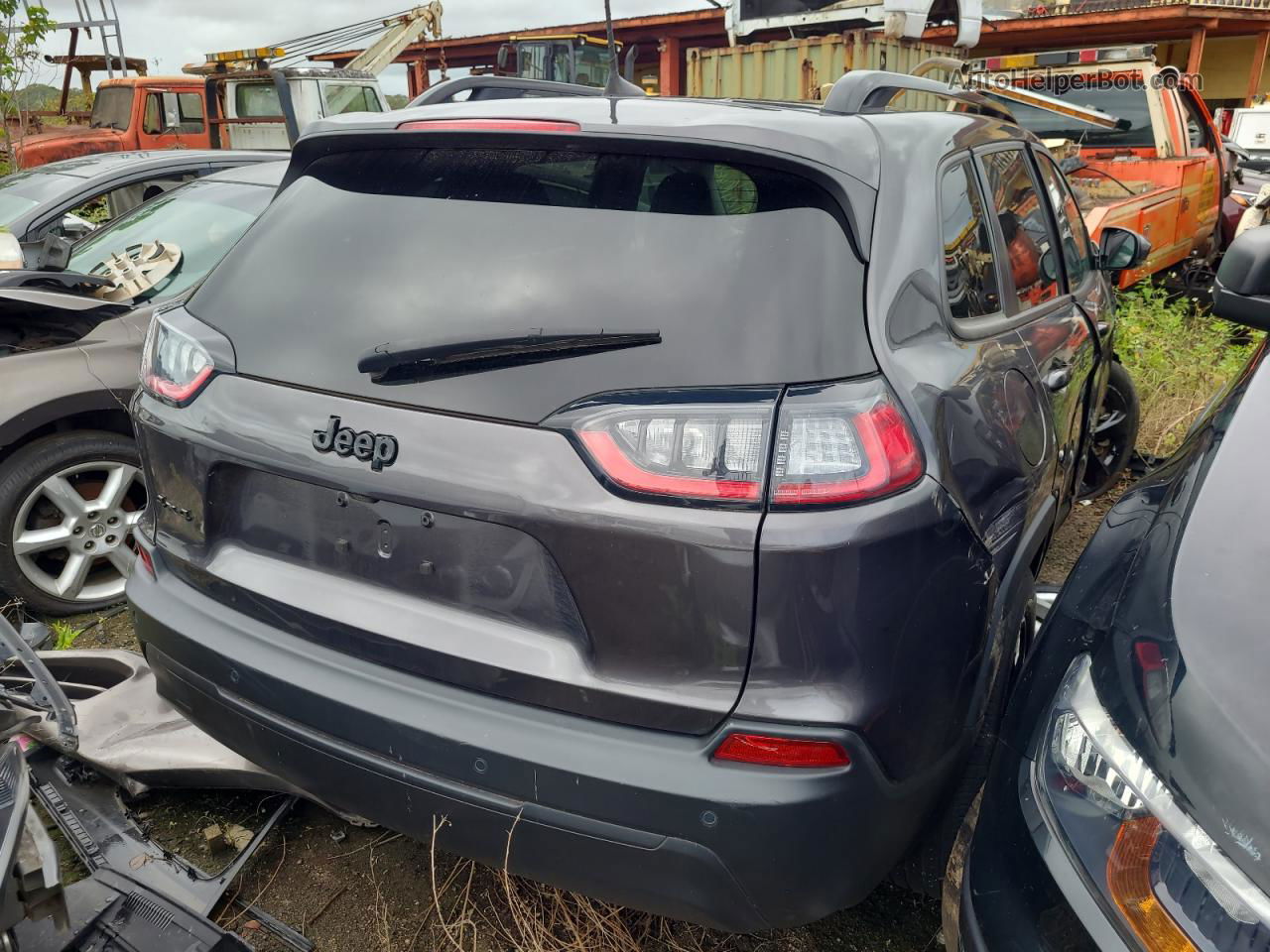 2021 Jeep Cherokee Latitude Plus Charcoal vin: 1C4PJMLB0MD239823