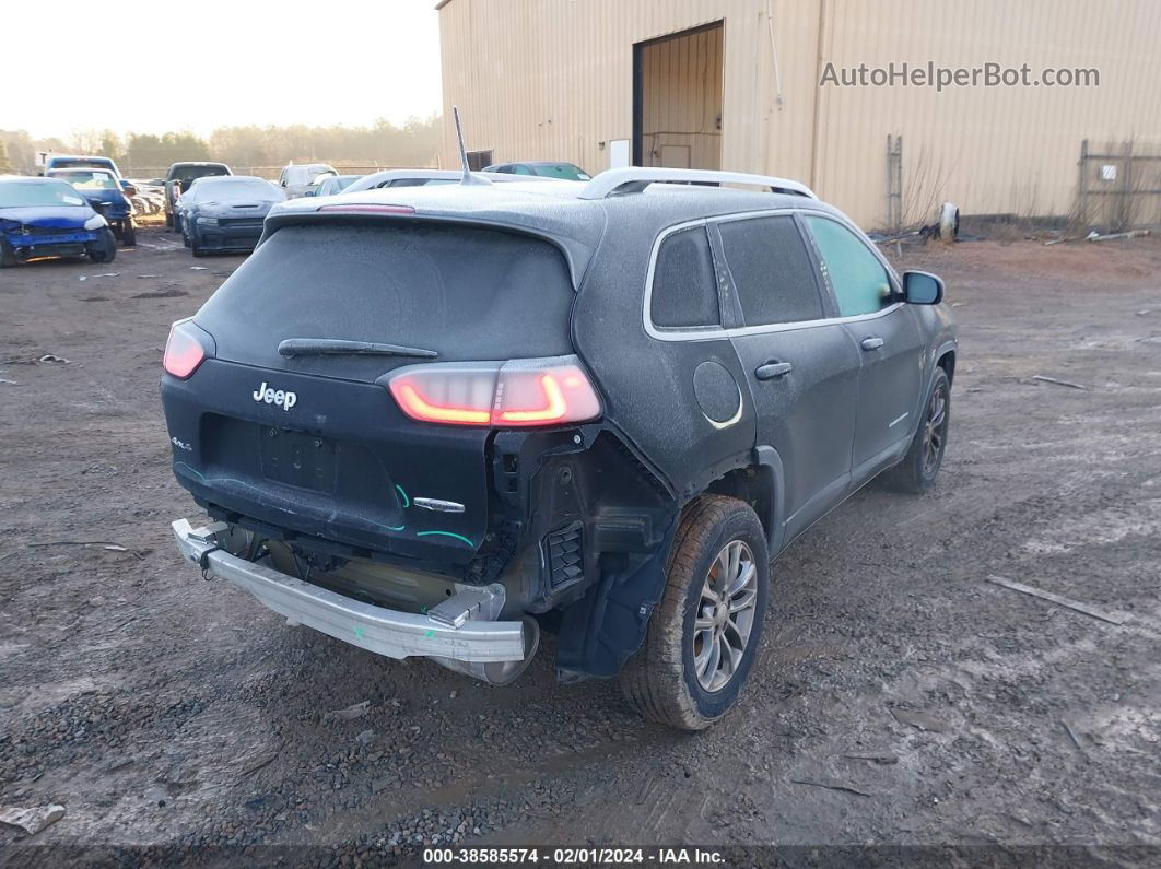 2019 Jeep Cherokee Latitude Plus 4x4 Черный vin: 1C4PJMLB1KD268101