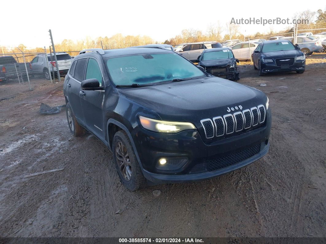 2019 Jeep Cherokee Latitude Plus 4x4 Черный vin: 1C4PJMLB1KD268101