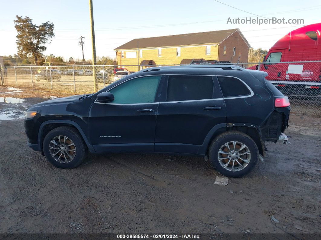 2019 Jeep Cherokee Latitude Plus 4x4 Black vin: 1C4PJMLB1KD268101