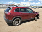 2019 Jeep Cherokee Latitude Plus Burgundy vin: 1C4PJMLB1KD287411