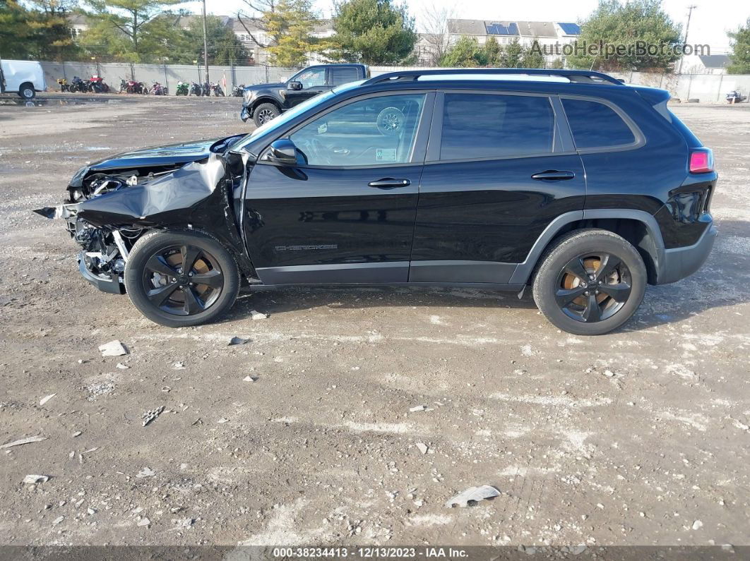 2019 Jeep Cherokee Altitude 4x4 Black vin: 1C4PJMLB1KD320150