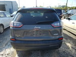 2019 Jeep Cherokee Latitude Plus Gray vin: 1C4PJMLB1KD354606