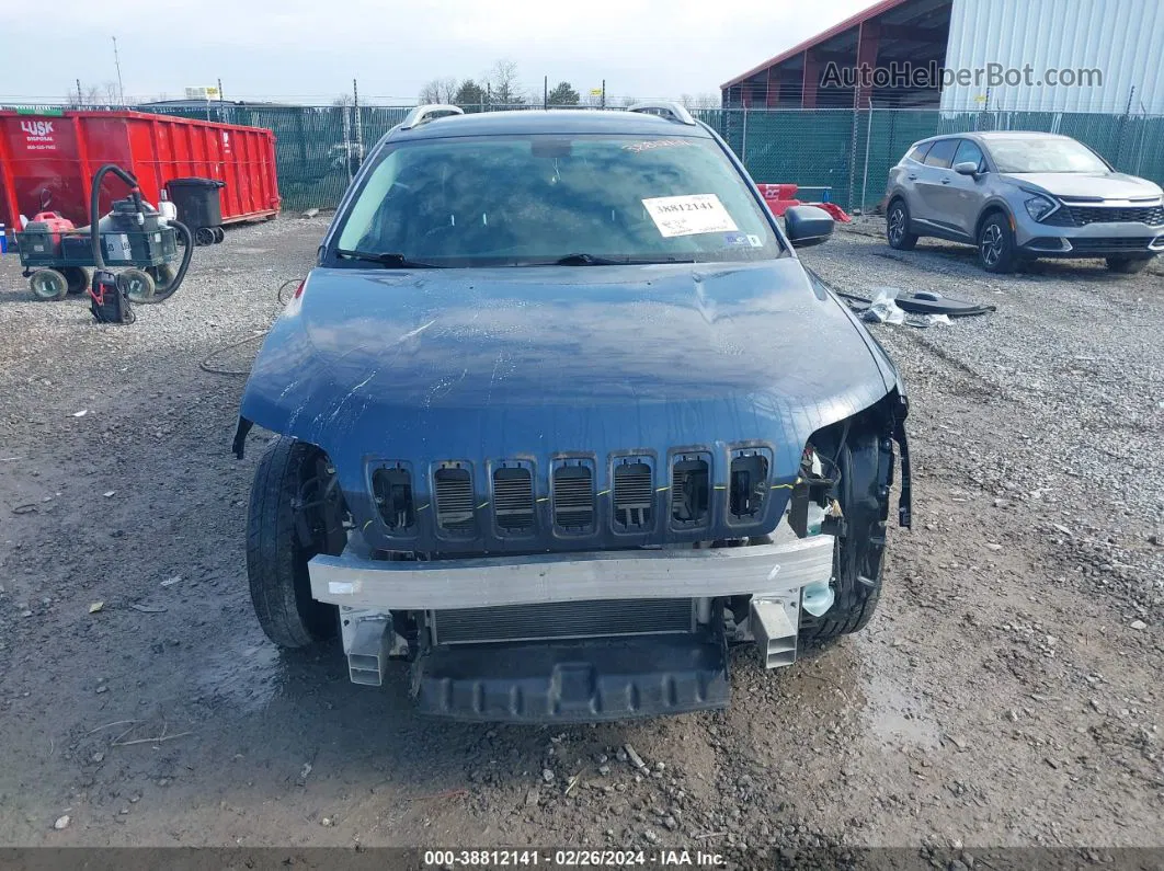 2019 Jeep Cherokee Latitude Plus 4x4 Dark Blue vin: 1C4PJMLB1KD472767