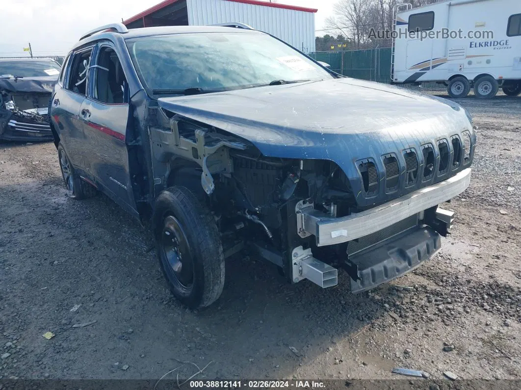 2019 Jeep Cherokee Latitude Plus 4x4 Dark Blue vin: 1C4PJMLB1KD472767