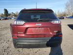 2021 Jeep Cherokee Latitude Plus Burgundy vin: 1C4PJMLB1MD149953