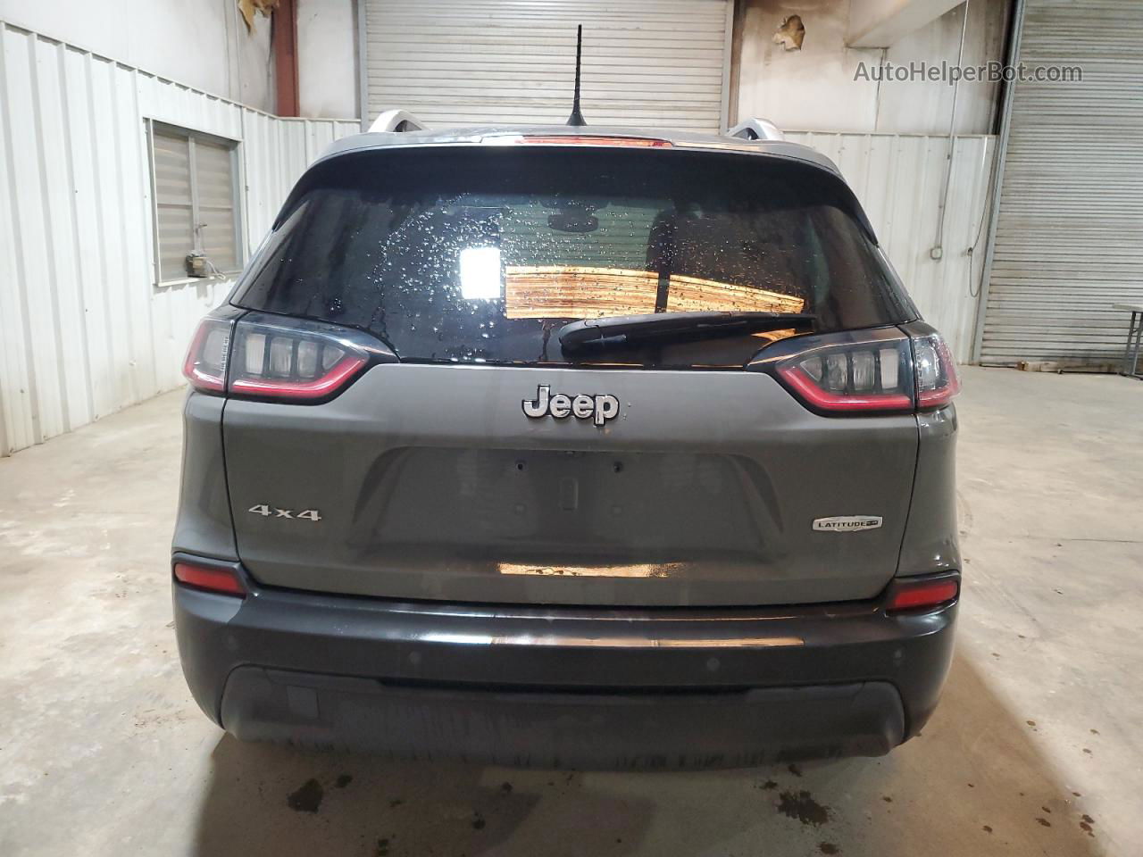 2021 Jeep Cherokee Latitude Plus Серый vin: 1C4PJMLB1MD160550