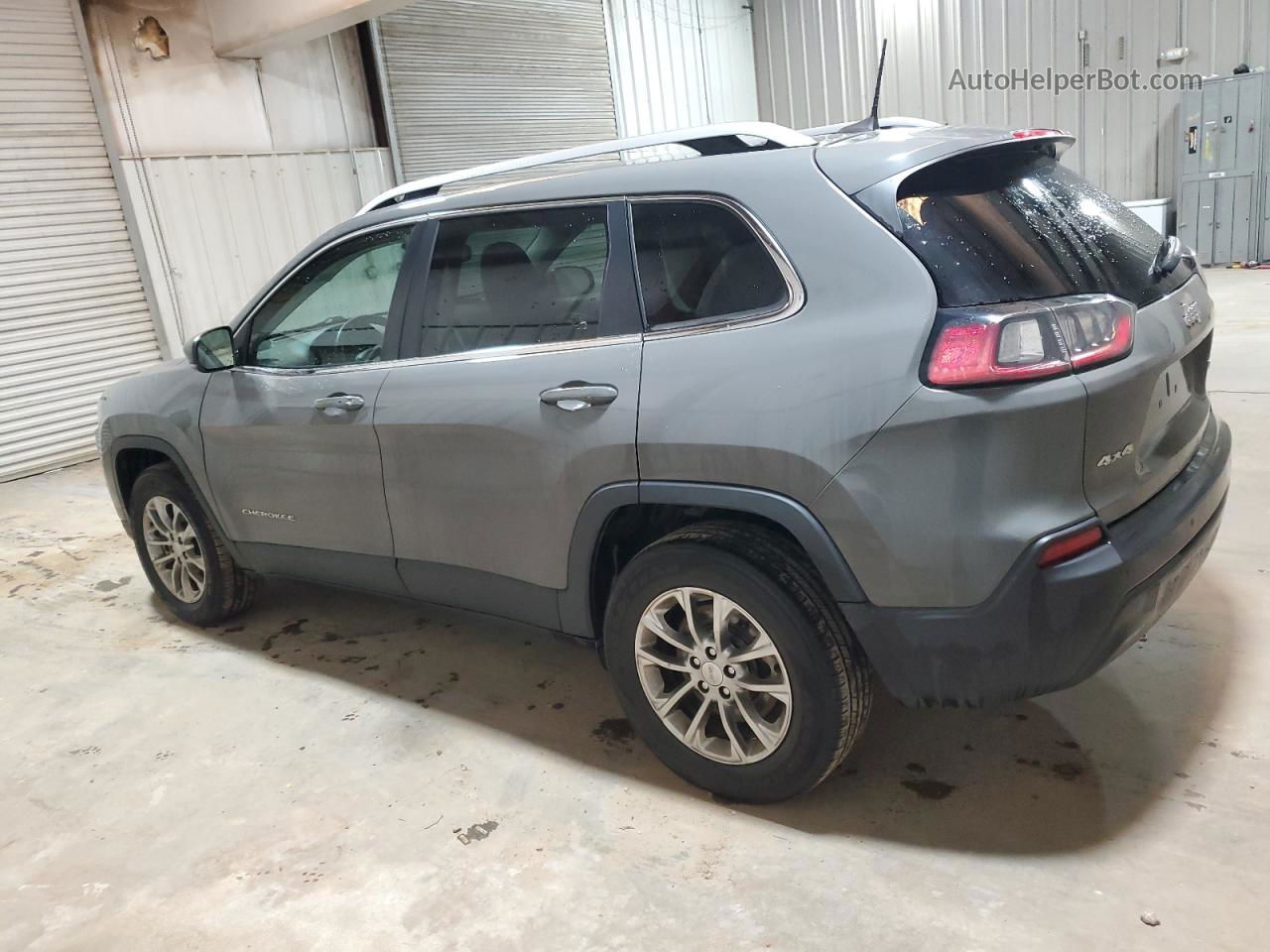 2021 Jeep Cherokee Latitude Plus Серый vin: 1C4PJMLB1MD160550