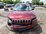 2019 Jeep Cherokee Latitude Plus Red vin: 1C4PJMLB2KD201149