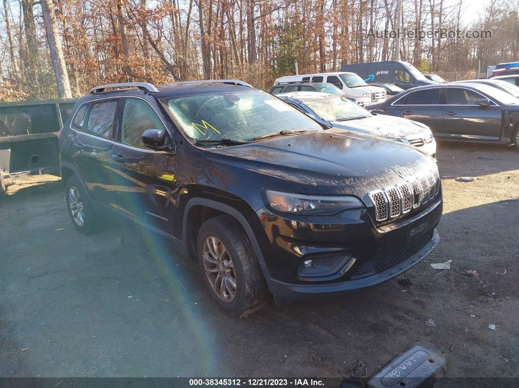 2019 Jeep Cherokee Latitude Plus 4x4 Black vin: 1C4PJMLB2KD311196