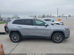 2019 Jeep Cherokee Latitude Plus 4x4 Silver vin: 1C4PJMLB2KD338155