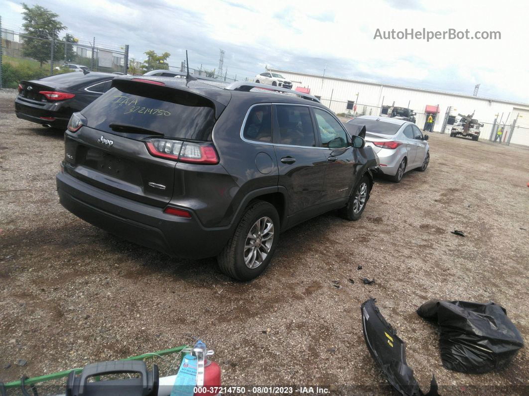 2019 Jeep Cherokee Latitude Plus Серый vin: 1C4PJMLB3KD323146