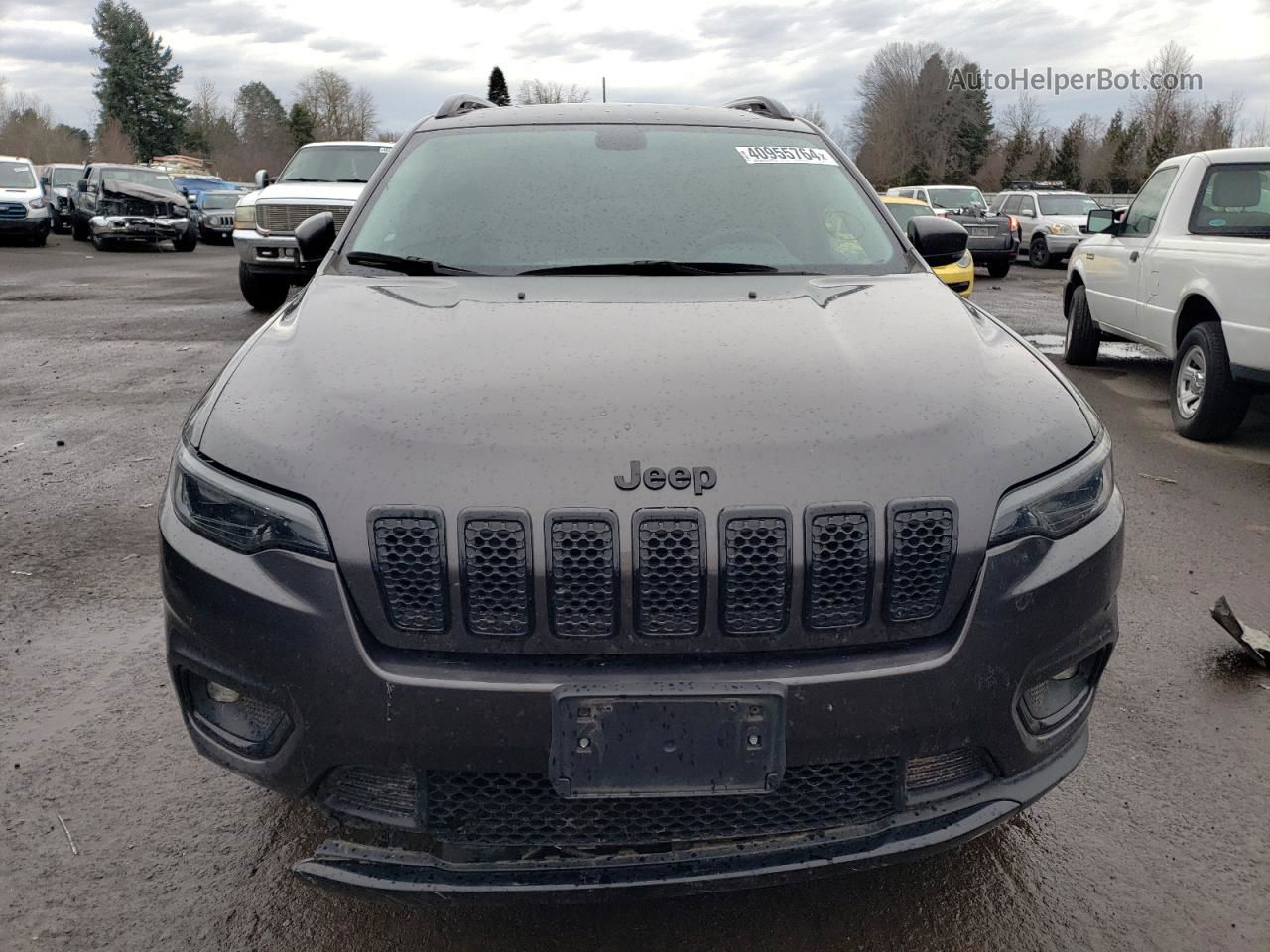 2019 Jeep Cherokee Latitude Plus Black vin: 1C4PJMLB3KD425577