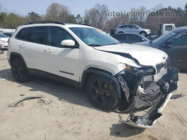 2019 Jeep Cherokee Latitude Plus White vin: 1C4PJMLB3KD430570