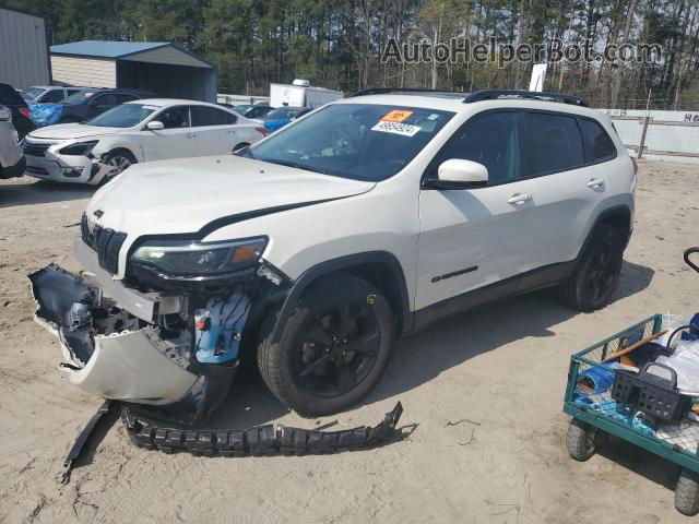 2019 Jeep Cherokee Latitude Plus White vin: 1C4PJMLB3KD430570