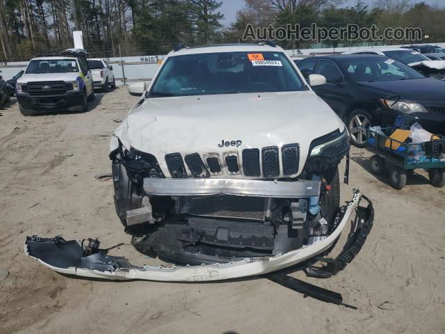 2019 Jeep Cherokee Latitude Plus White vin: 1C4PJMLB3KD430570