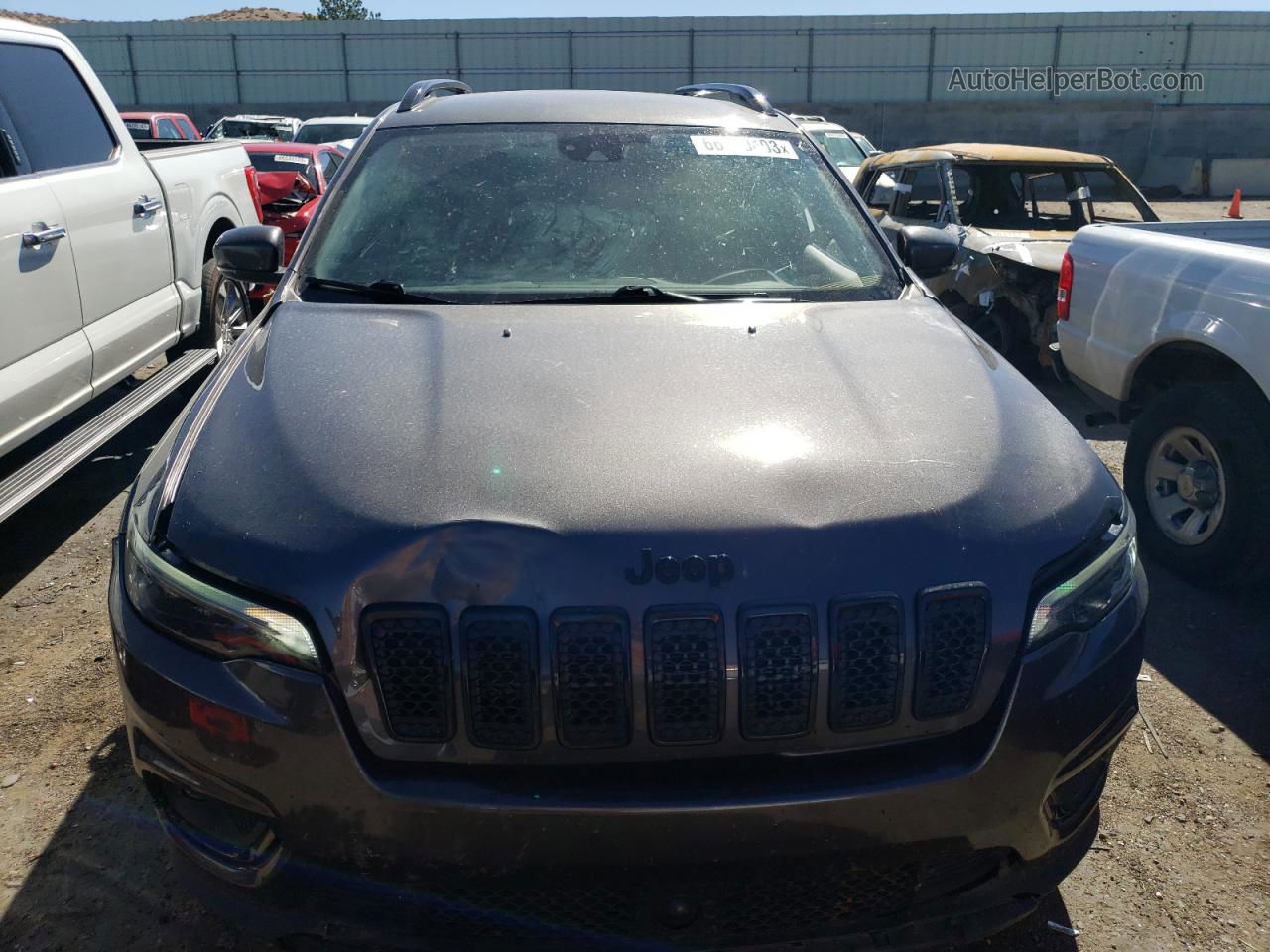 2021 Jeep Cherokee Latitude Plus Black vin: 1C4PJMLB3MD106148