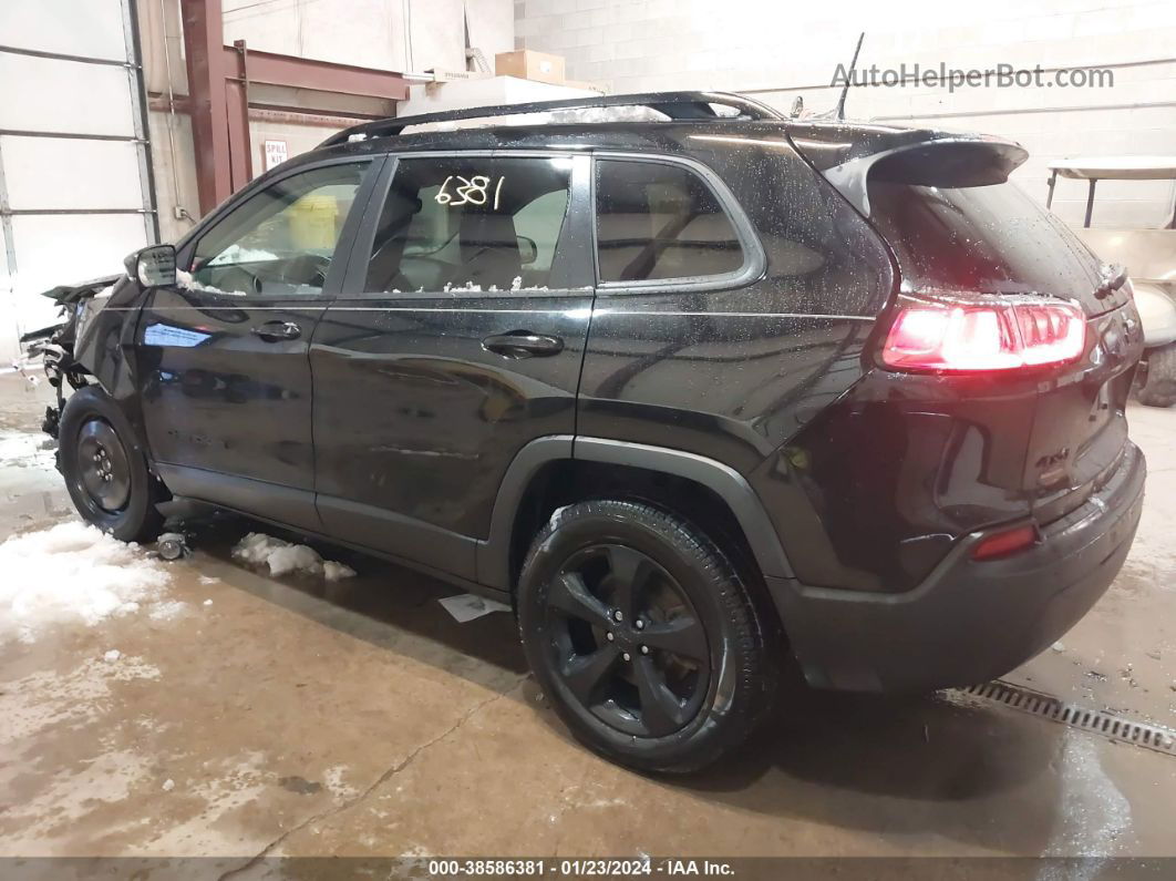 2021 Jeep Cherokee Altitude 4x4 Black vin: 1C4PJMLB3MD123189