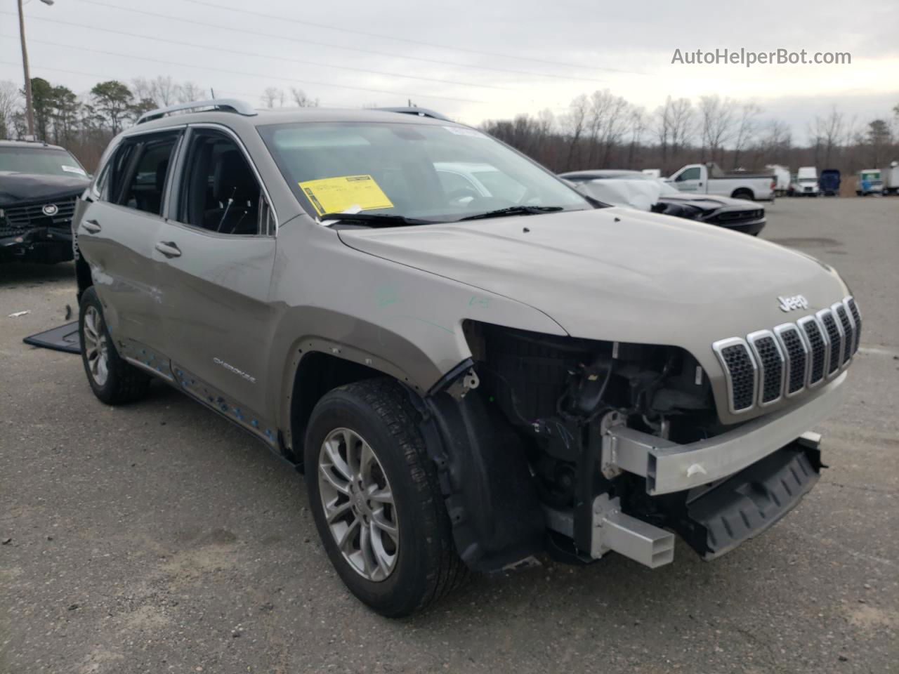 2019 Jeep Cherokee Latitude Plus Charcoal vin: 1C4PJMLB4KD210919