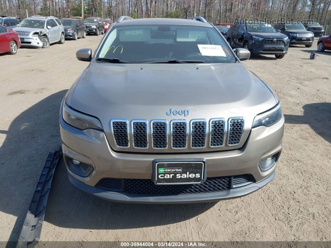 2019 Jeep Cherokee Latitude Plus 4x4 Gray vin: 1C4PJMLB4KD319722